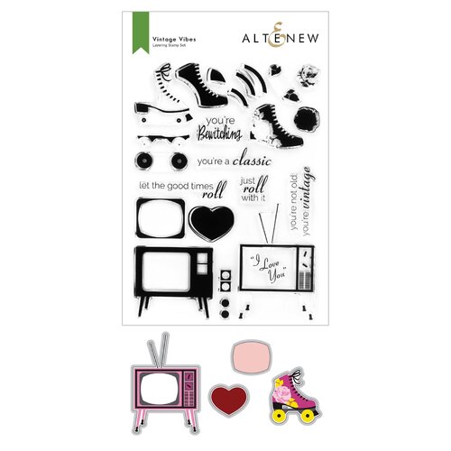 Altenew Vintage Vibes Stamp & Die Bundle
