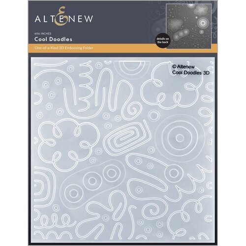 Altenew Cool Doodles 3D Embossing Folder