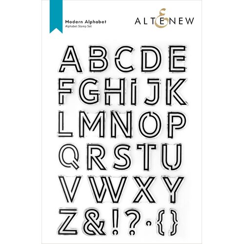 Altenew Modern Alphabet Stamp Set