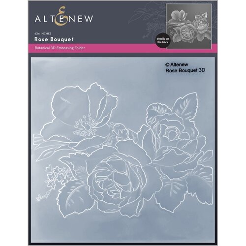 Altenew Rose Bouquet 3D Embossing Folder