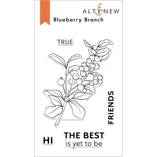 Altenew Blueberry Branch Stamp Set
