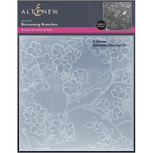 Altenew Blossoming Branches 3D Embossing Folder