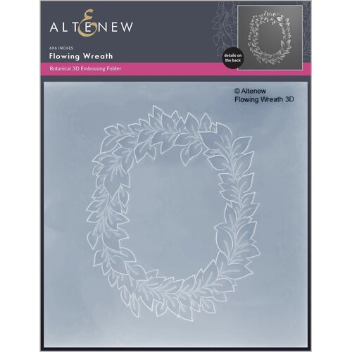 Altenew Flowing Wreath 3D Embossing Folder