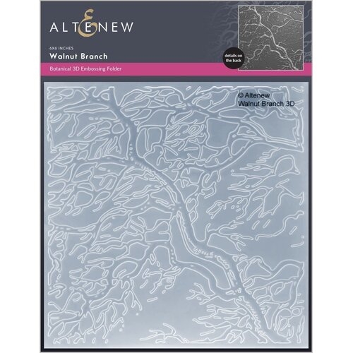 Altenew Walnut Branch 3D Embossing Folder