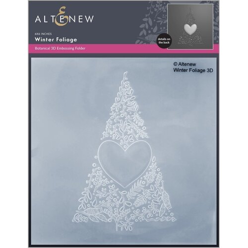 Altenew Winter Foliage 3D Embossing Folder