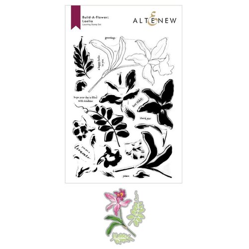 Altenew Build-a-Flower : Laelia Layering Stamp & Die Set
