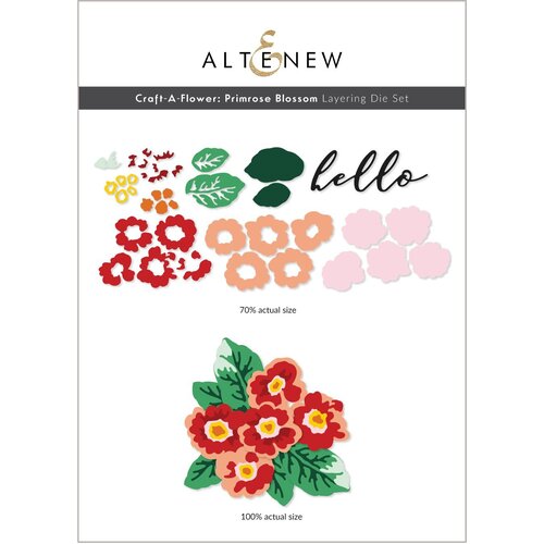Altenew Craft-a-Flower : Primrose Blossom Layering Die Set