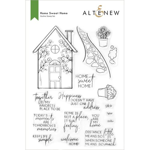 Altenew Home Sweet Home Stamp Set