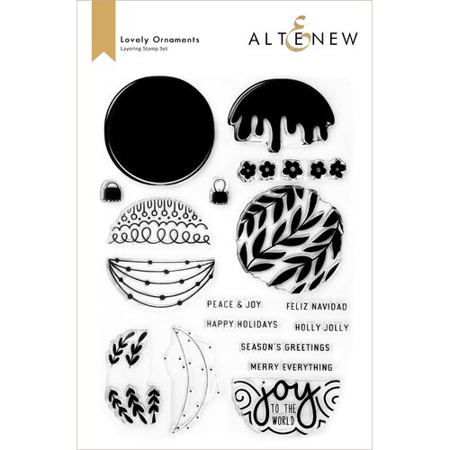 Altenew Lovely Ornaments Stamp Set