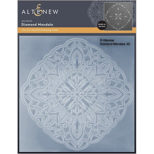 Altenew Diamond Mandala 3D Embossing Folder