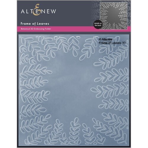 Altenew Frame of Leaves 3D Embossing Folder