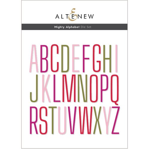 Altenew Mighty Alphabet Die Set