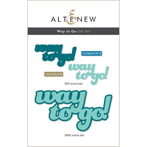 Altenew Way to Go Die Set