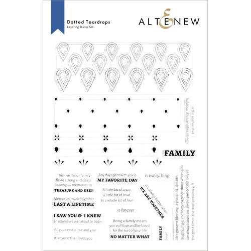 Altenew Dotted Teardrops Stamp Set