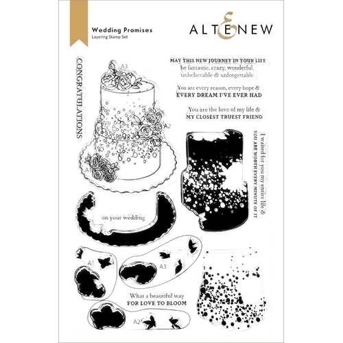 Altenew Wedding Promises Stamp Set