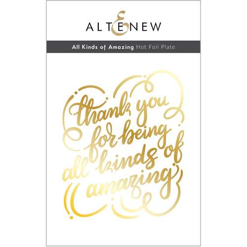 Altenew All Kinds of Amazing Hot Foil Plate