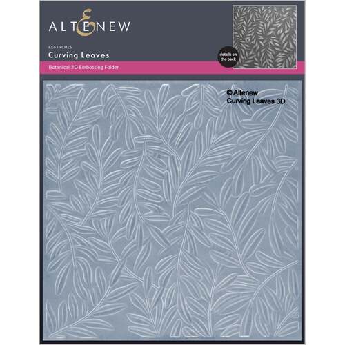 Altenew Curving Leaves 3D Embossing Folder
