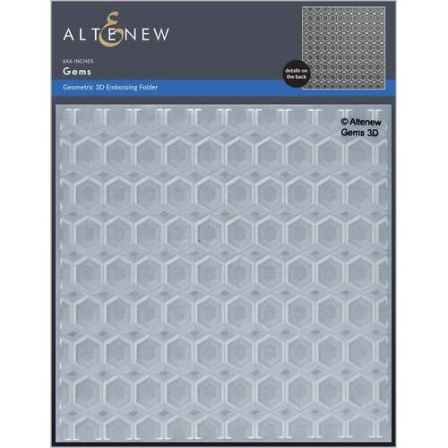 Altenew Gems 3D Embossing Folder