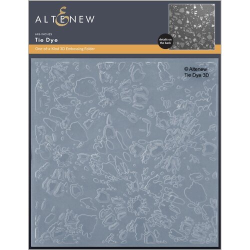 Altenew Tie Dye 3D Embossing Folder