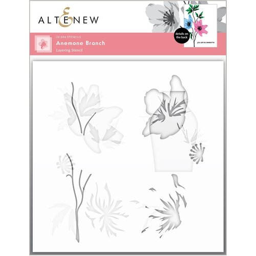 Altenew Anemone Branch Stencil Set