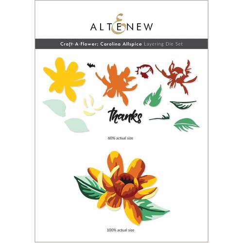 Altenew Craft-a-Flower : Carolina Allspice Layering Die Set