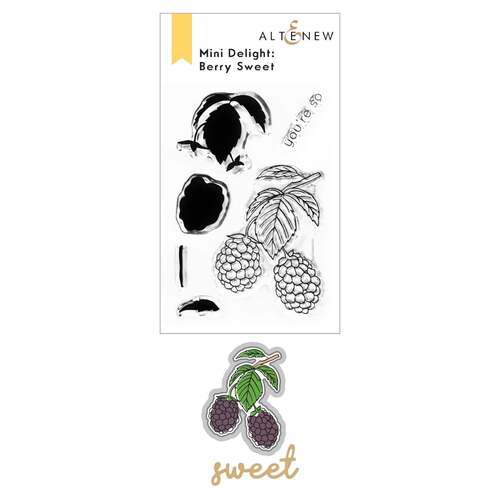 Altenew Mini Delight - Berry Sweet Stamp & Die Set