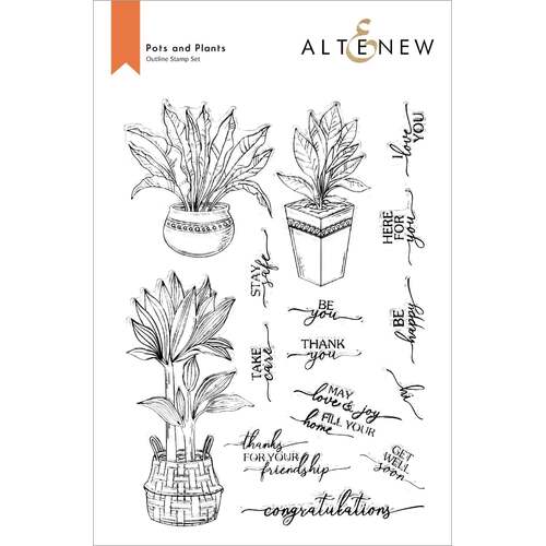 Altenew Pots & Plants Stamp Set