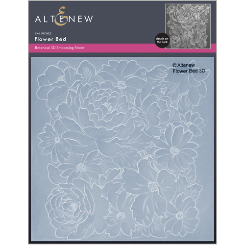 Altenew Flower Bed 3D Embossing Folder