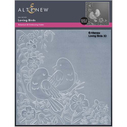Altenew Loving Birds 3D Embossing Folder 