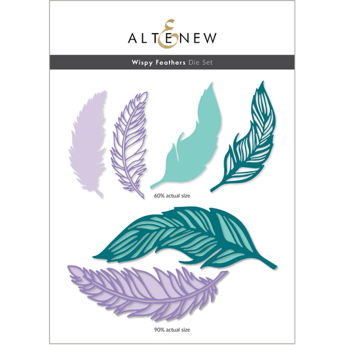 Altenew Wispy Feathers Layered Die Set