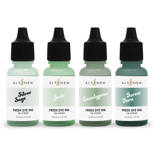 Altenew Frosted Foliage Dye Ink Re-inker Bundle