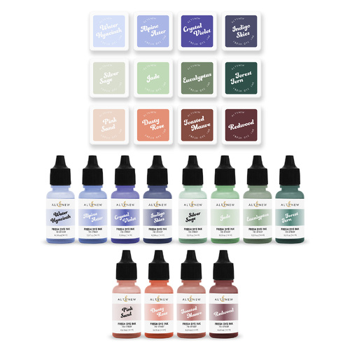 Altenew Trailblazing Fresh Dye Ink Mini Cube & Re-Inker Bundle