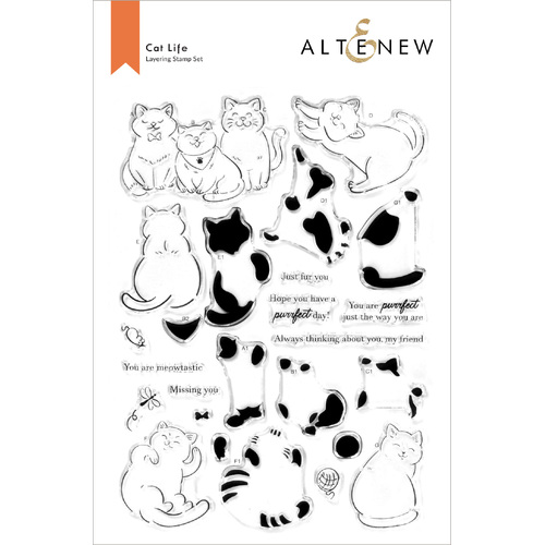 Altenew Cat Life Stamp Set