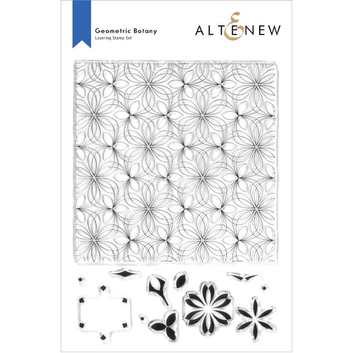 Altenew Geometric Botany Stamp Set