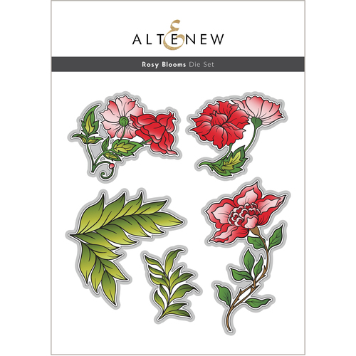 Altenew Rosy Blooms Die Set