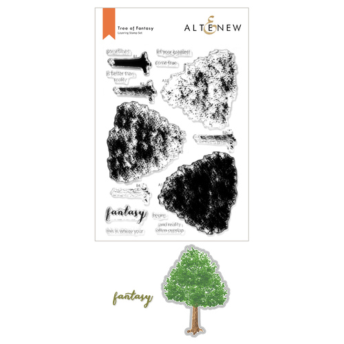 Altenew Tree of Fantasy Stamp & Die Bundle