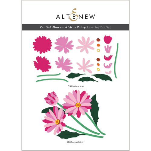 Altenew Craft-A-Flower: African Daisy Layering Die Set