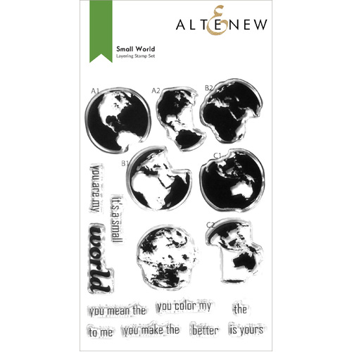 Altenew Small World Stamp Set