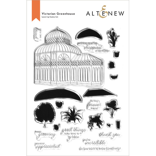 Altenew Victorian Greenhouse Stamp Set