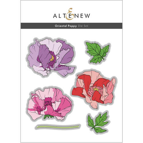 Altenew Oriental Poppy Die Set