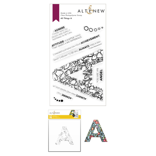 Altenew All Things A Stamp & Die & Stencil Bundle