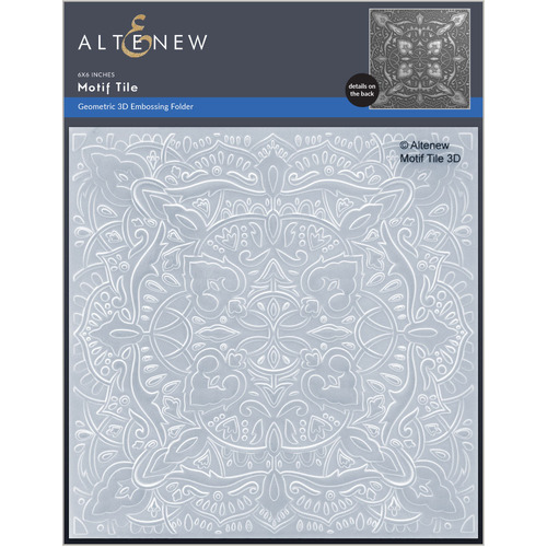 Altenew Motif Tile 3D Embossing Folder