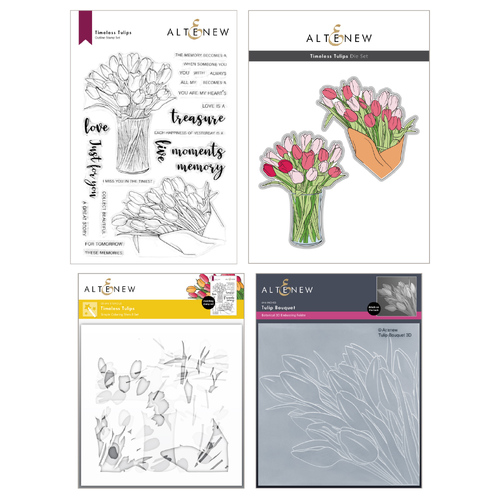 Altenew Timeless Tulips Complete Product Bundle