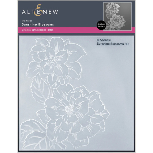 Altenew Sunshine Blossoms 3D Embossing Folder