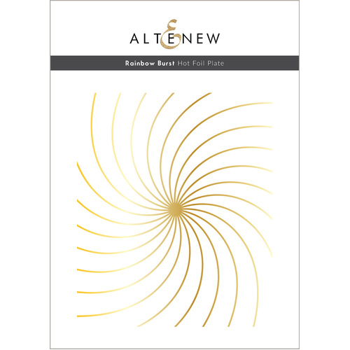 Altenew Rainbow Burst Hot Foil Plate