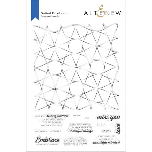 Altenew Dotted Pinwheels Stamp Set