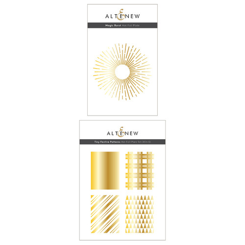 Altenew Winter Magic Hot Foil Plate Release Bundle