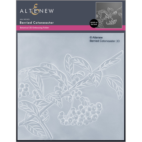 Altenew Berried Cotoneaster 3D Embossing Folder