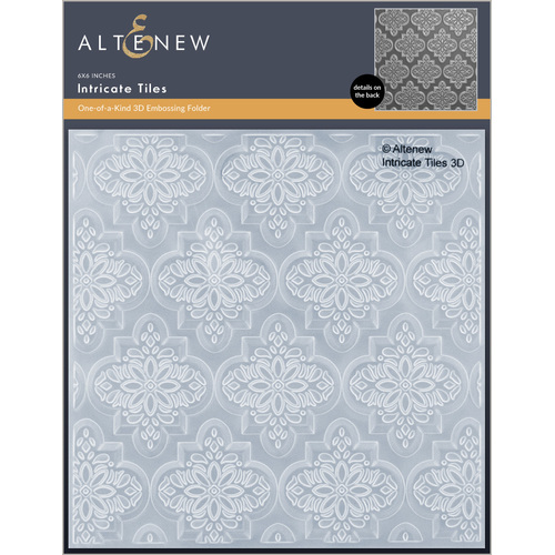 Altenew Intricate Tiles 3D Embossing Folder