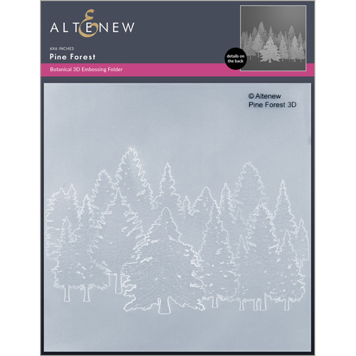 Altenew Pine Forest 3D Embossing Folder